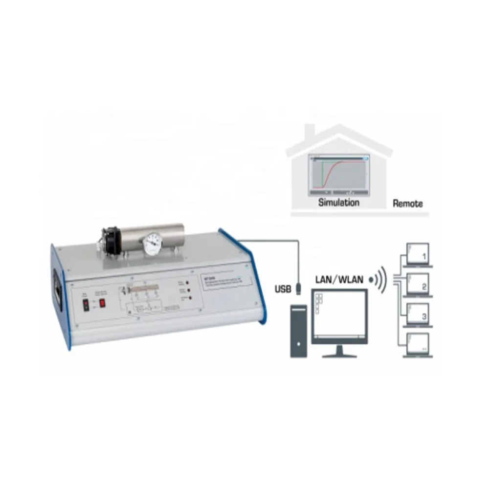 Temperature Transducer and Control Trainer Educational Thermal Lab Training School Educational Equipment