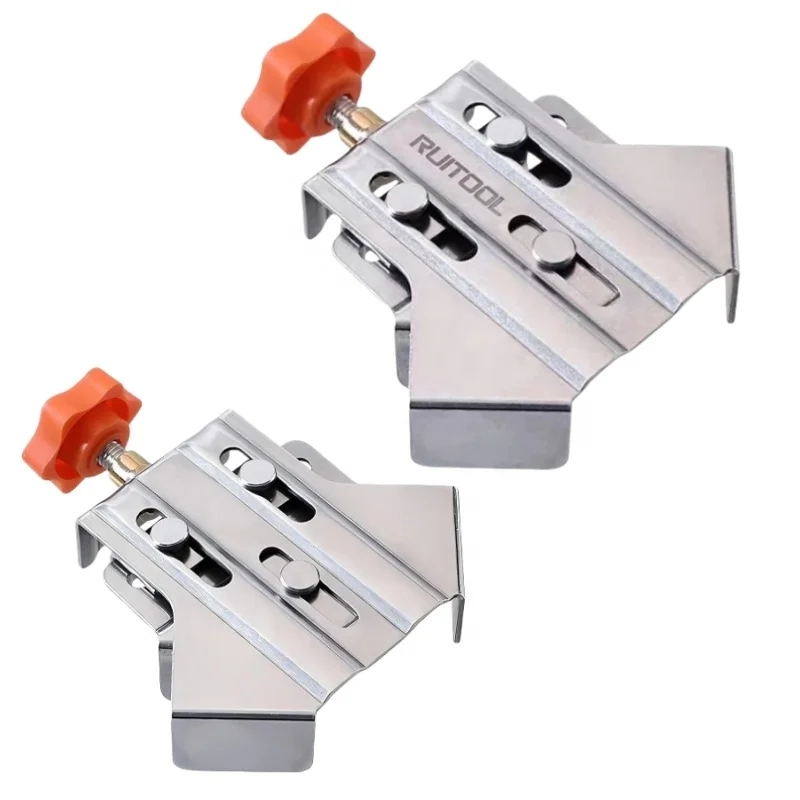 Hot Selling Stainless Steel Woodworking Clamp Right Angle Clamp Locking Clamp