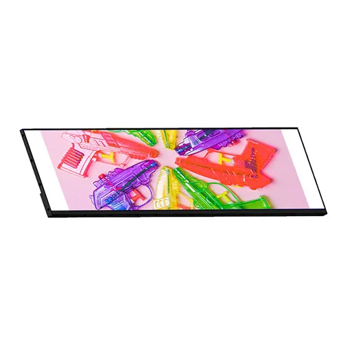 Resolution 1920*360 Android 47.6 Inch LCD Stretched Bar Screen Advertising Display  build in android media player