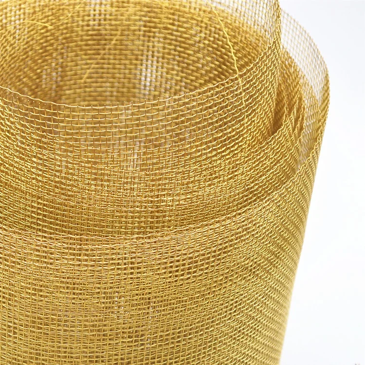 4 6 9 Mesh copper brass woven wire mesh