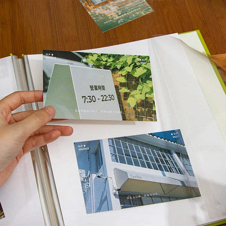 Wheat Field Memoirs Photo Albums with PVC and Paper Cover Durable and Re-Laminatable-Decorative Writing Space