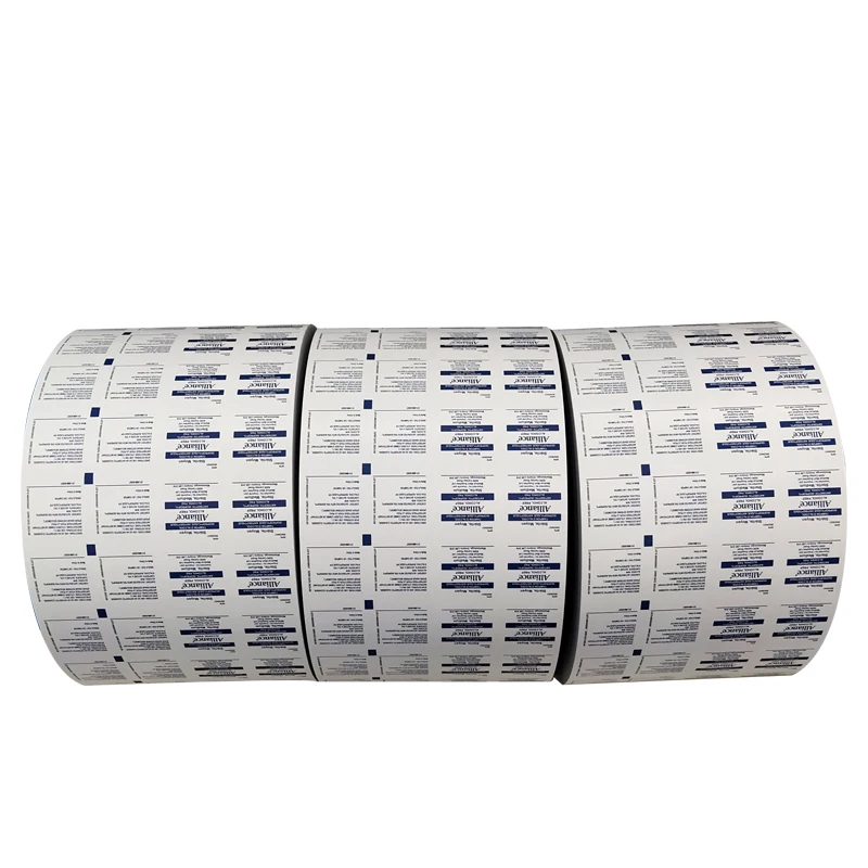 Aluminum foil Paper Roll  packing for lens cleaning wet wipes sachet packaging