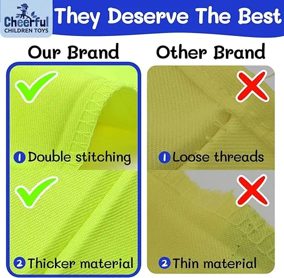 Kids police play set fancy dress costume for 3-5 years old kids,police costume for child pretend play dress up game with siren