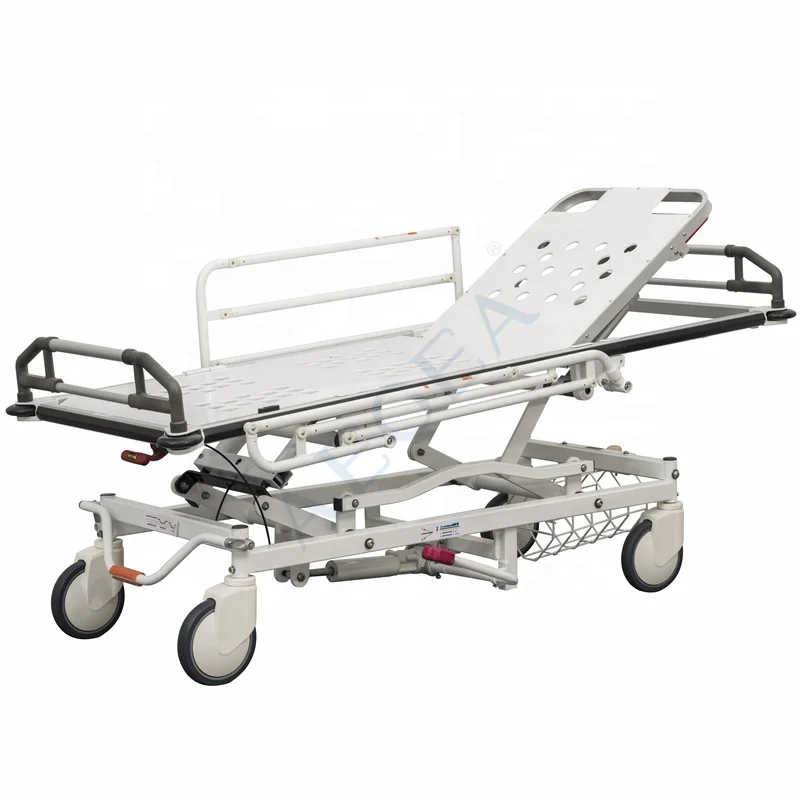 AG-HS019 Medical hydraulic hospital patient transport multifunctional hospital transport stretcher prices