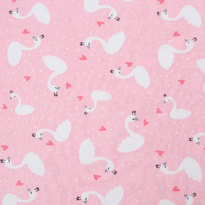 2022 New cartoon printed cotton jersey combed single-sided jersey knitted organic cotton baby wear fabric