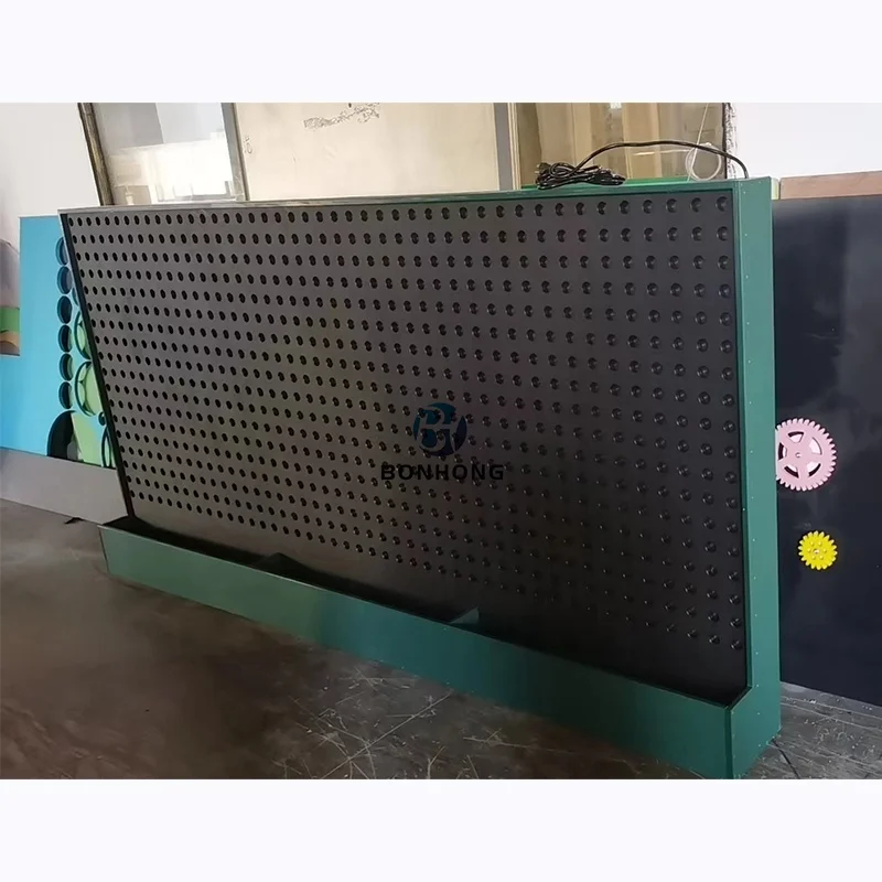 Bonhong High Quality Giant Lite Brite Interactive Wall Educational Games Light Up Peg Board For Kids Sensory Room