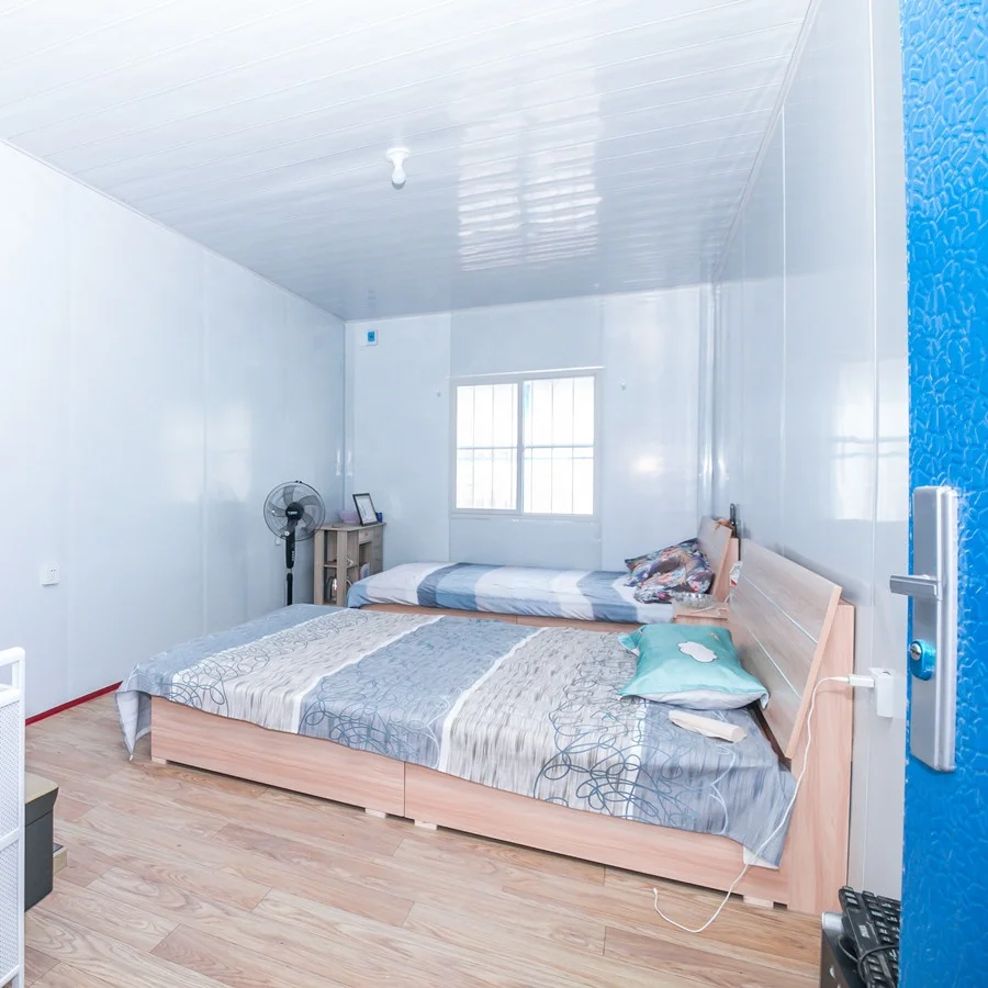 Prefab Container Low Cost 40ft/20ft Toilet Villa Sentry Box Container Houses Guard House Modern Hotel Shop Office Workshop Booth