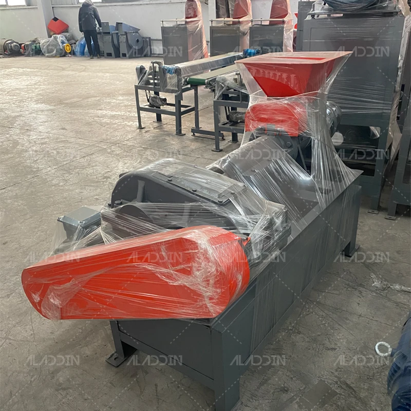 
Coconut shell stick making machine with wood block, charcoal and wood powder 