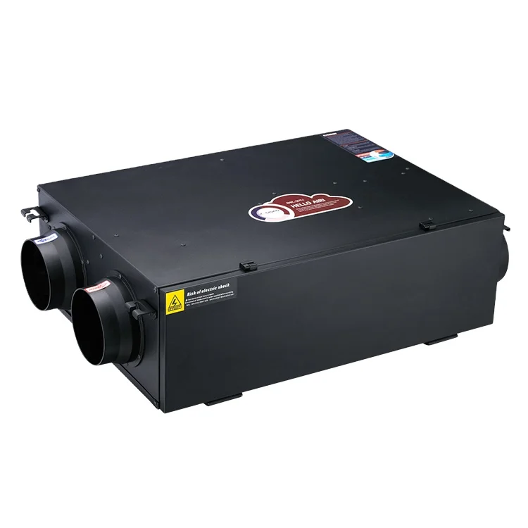 Energy Heat Recovery Home Ventilation System Hvac Fresh air Hrv Erv Ventilators Machine for