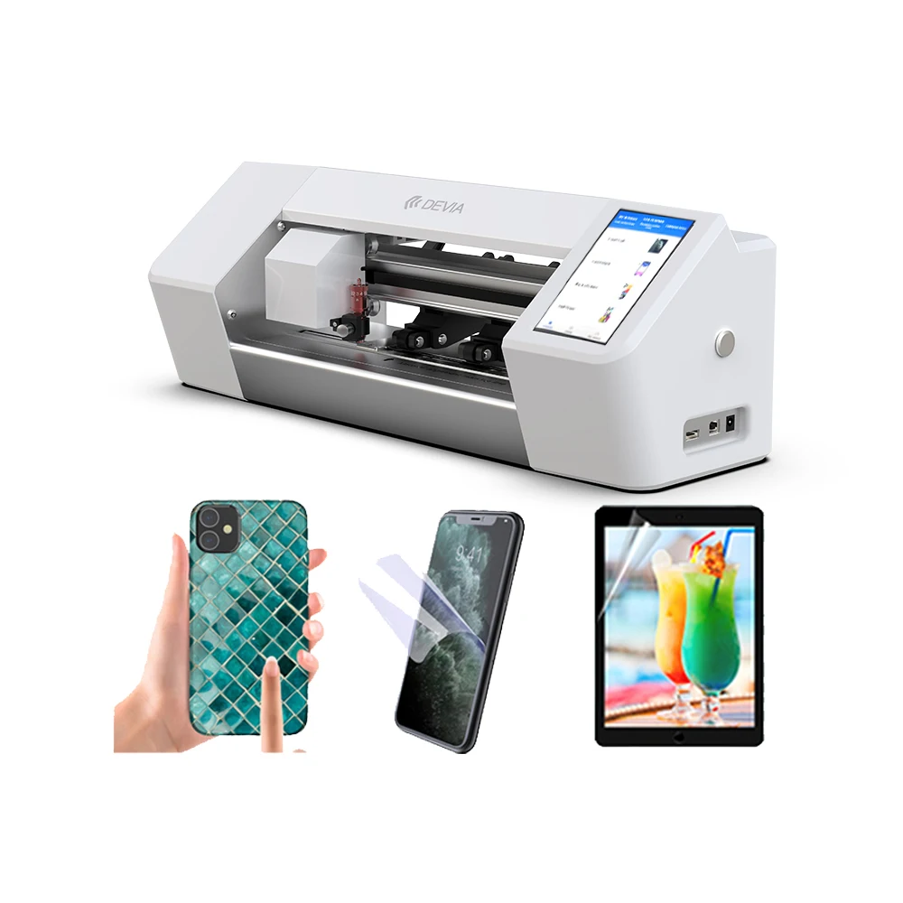 Devia Automatic Touch screen Mobile Phone TPU Hydrogel Screen Protector Film Back Cover Intelligent Film Cutting Plotter Machine