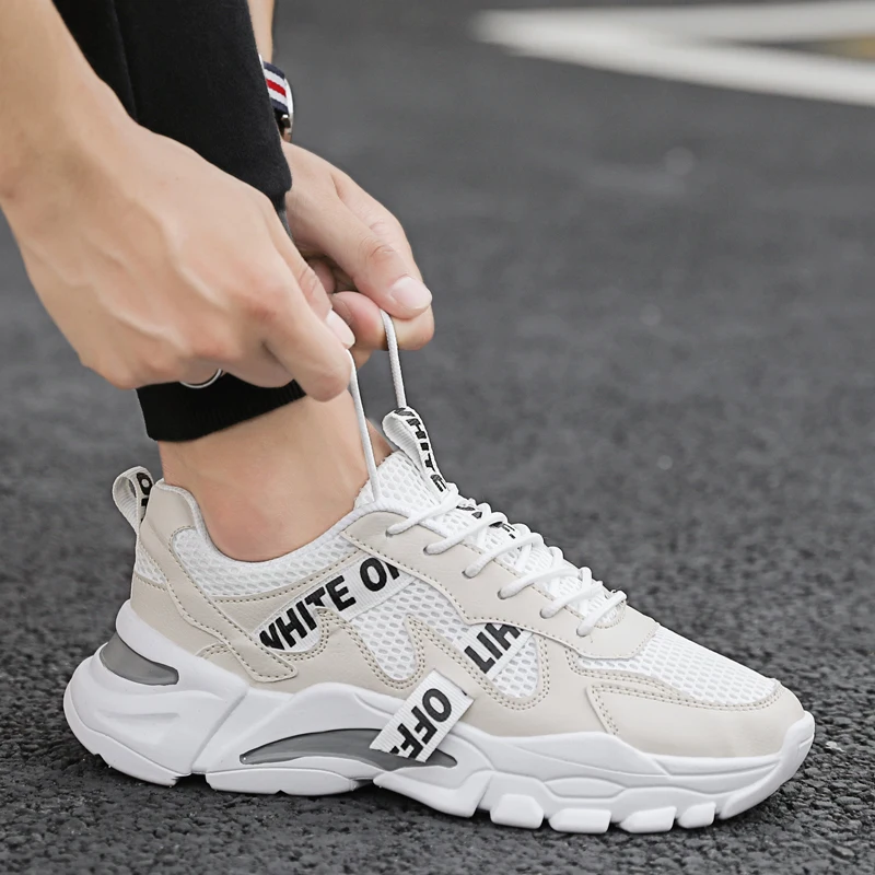 Мужские модные кроссовки на заказ, школьная обувь Sepatu на плоской подошве, оптовая продажа 2021, повседневные кроссовки, теннисная белая спортивная мужская обувь