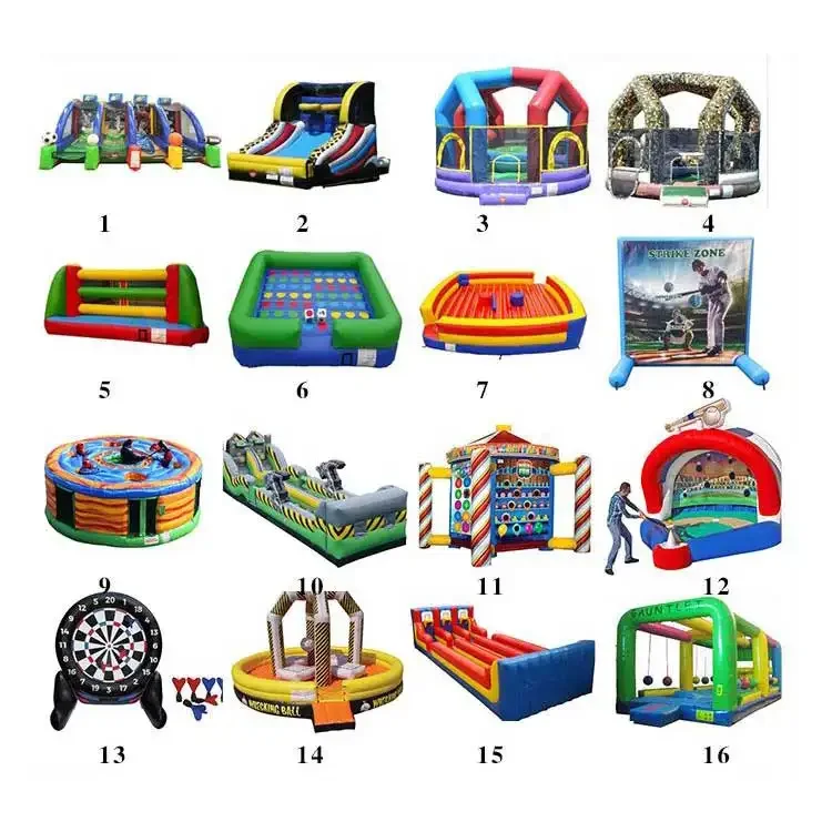 Purchase Games Cheap Rental Amusement Park Hoopla Giant Inflatable Billard Game