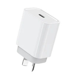 HSUEL 2021 usb c charger 30w slim AU plug Mobile Portable Charger adapter 30w GaN Charger