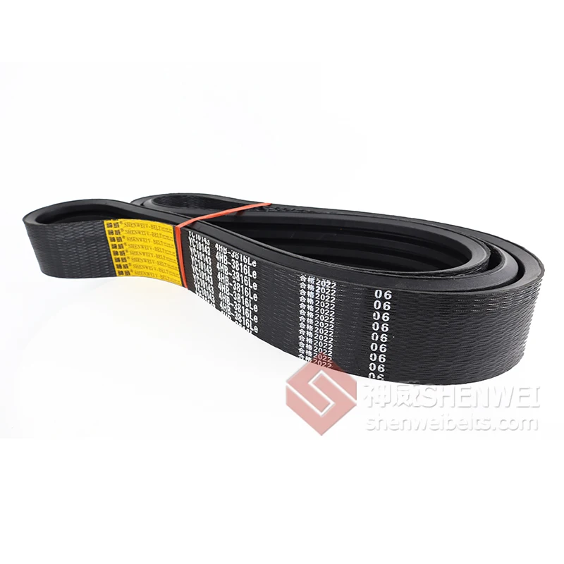 Agricultural harvester rubber v belt belts replacement H166077 manufacturing