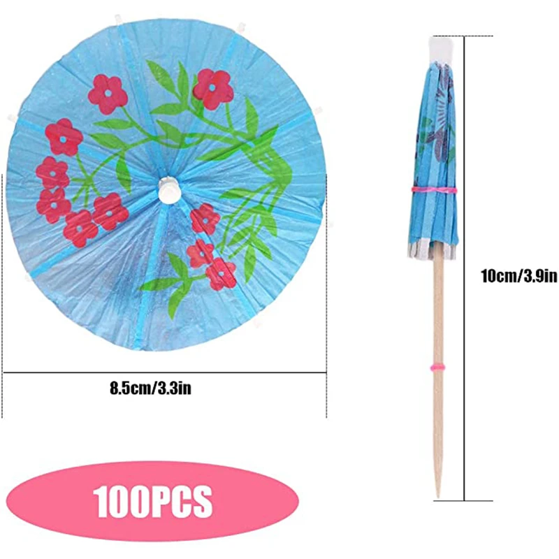Многоразовая бумажная палочка в форме сердца для вечеринки город Органическая деревянный зонтик зубочистка с