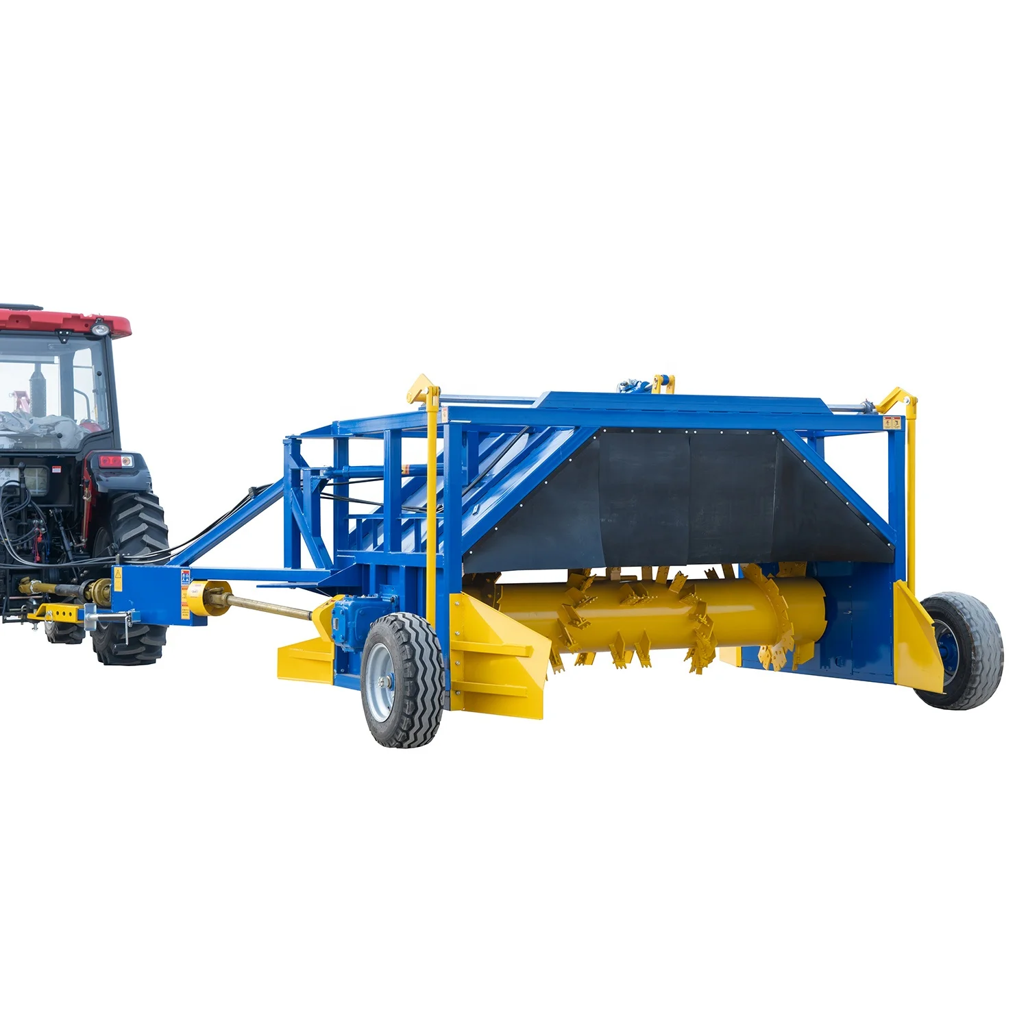 Мини-трактор буксируемая Компост Тернер машину продажа для Оман