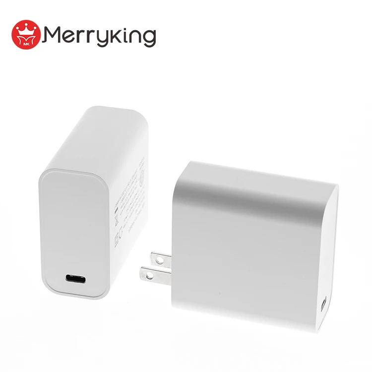 Folding US plug 5v 3a 9v 3a 12v 3a 15v 3a 20v 2.25a Wall Usb Type C Charging Adapter PD 45w Usb-c charger