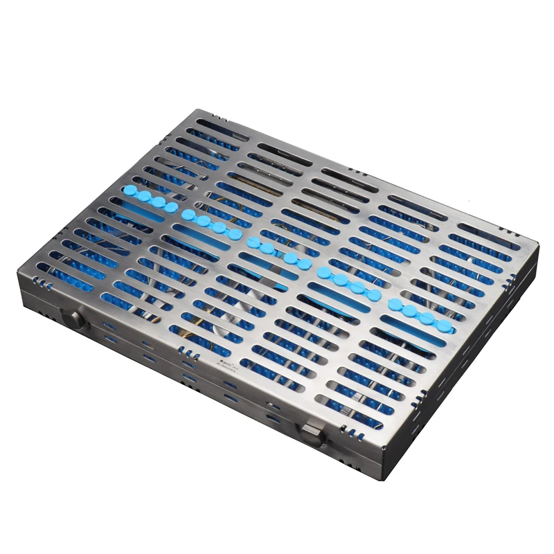 Basic Dental Kit Set 18pcs Oral Surgery Tools Tweezers Probe  Forceps Scaler Retractors  Dental Implant Instrument