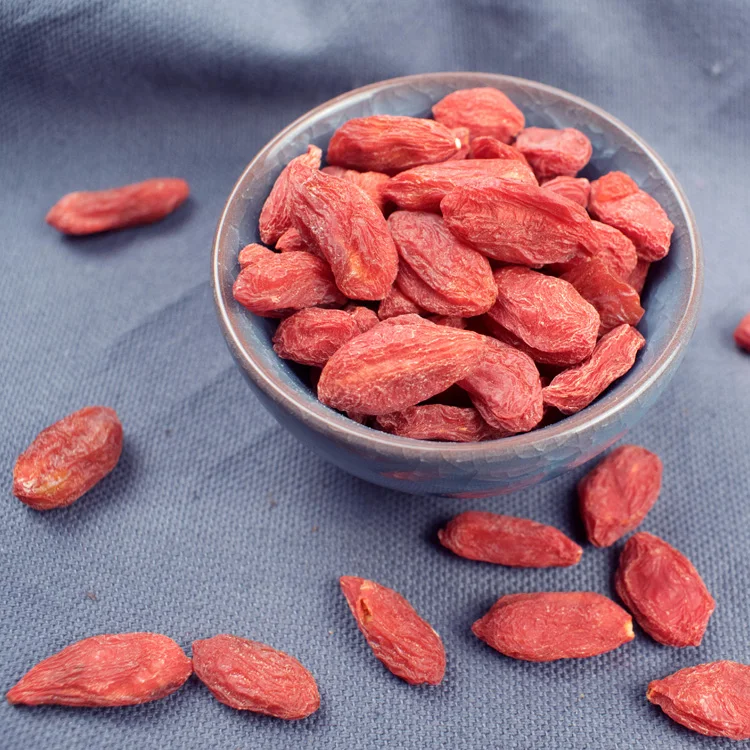 
2021 New Harvest Qinghai Origin Red Medlar Dried Fruits 100% Chaidam Gouqi Organic Goji Berry Seeds fruit product 