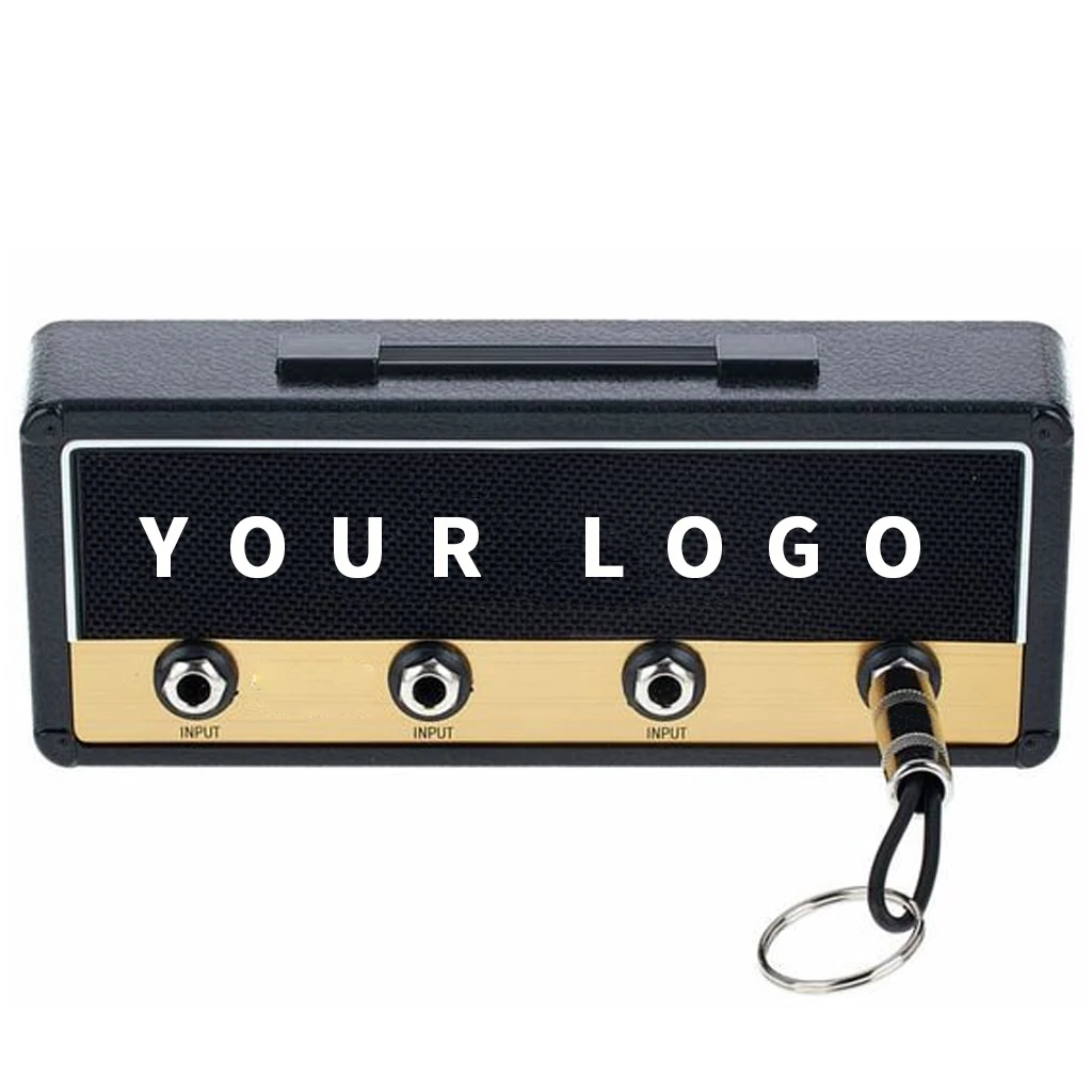 Key Storage Rock Guitar Keychain Holder Storage Box Key Vintage Amplifier JCM800 Gift DIY Logo Customized Packaging OEM