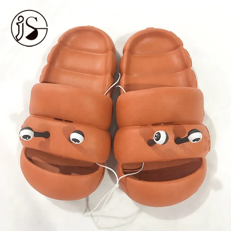 2023 summer kids outdoor indoor casual slides fashion anti slip light weight EVA slippers for children