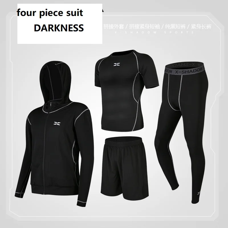 New Arrival Man Clothes Stretch Fast Dry Gym Training Running High Collar Sportswear Long Sleeve T Shirt For Men
