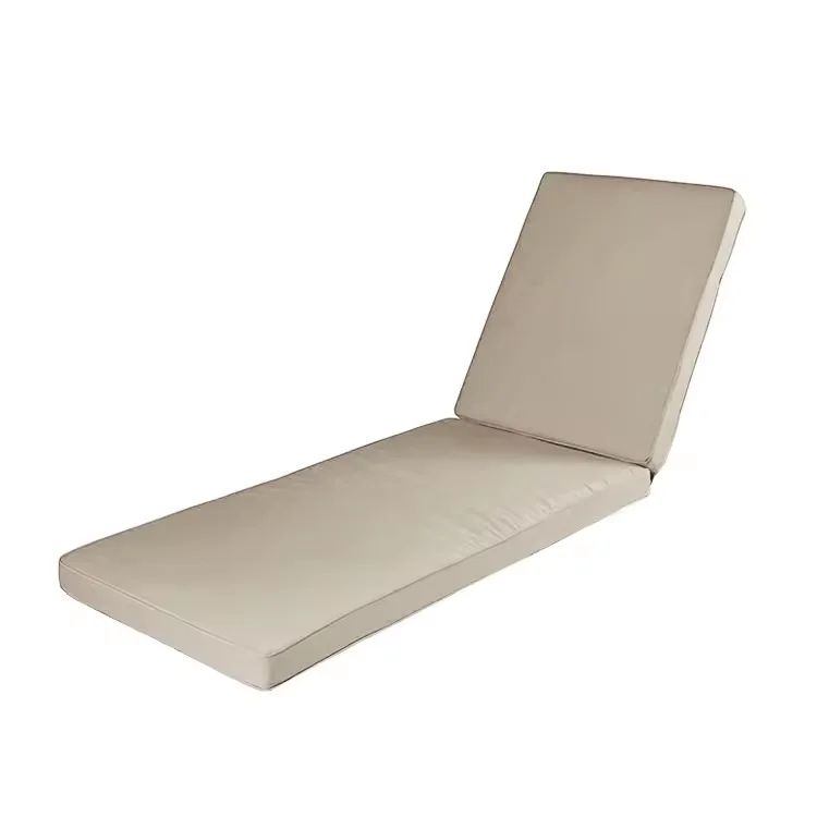 Custom Quilted Rectangle Bench Cushion Outdoor Use Durable Waterproof Wicker Replacement Seat Sun Lounger Massage Foam
