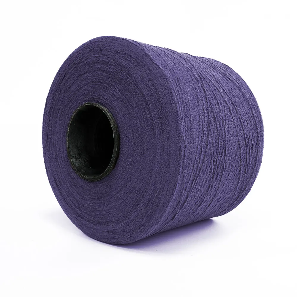 New popularity hot sale  polyester woolen like yarn for knit sock