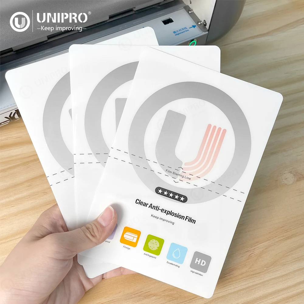 UNIPRO TPU Hydrogel HD Screen Protector Raw Material Suitable For Cutting Machine Cutter Plotter Front Film