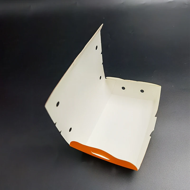 Kingwin Customized Fast Food Paper Boxes Set For Take Out Fried Chicken Packaging