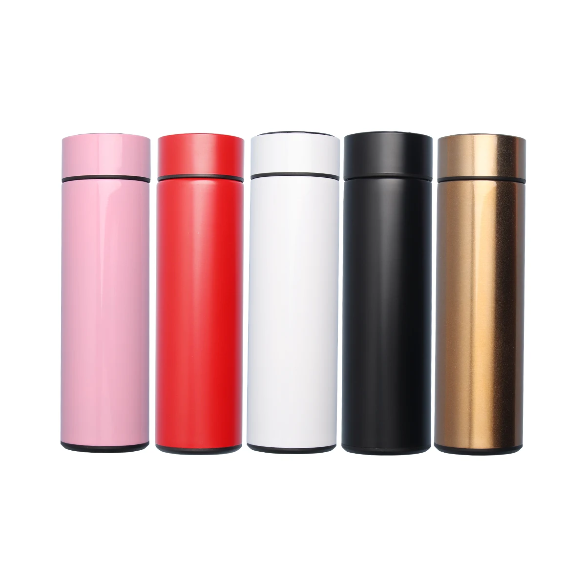 500ml/17OZ  Double wall Vacuum Flasks Led Digital Temperature  Stainless Steel Intelligent Thermos Cups