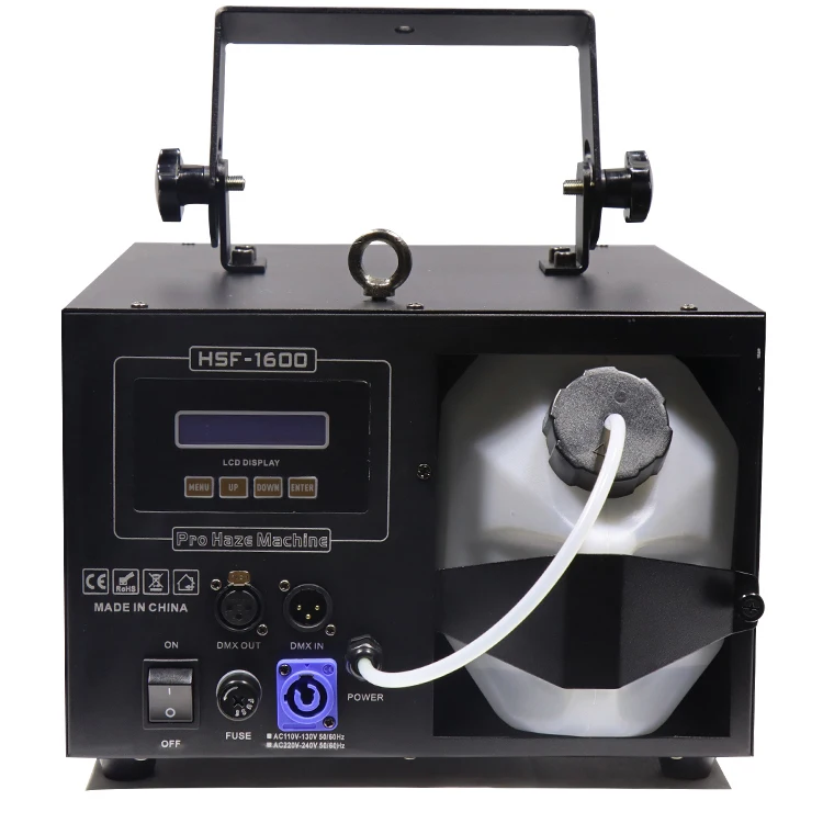 DMX Remote Control 1600W 2000W DJ Equipment Hazer Water Fog Smoke Haze Machine for Wedding Party Stage