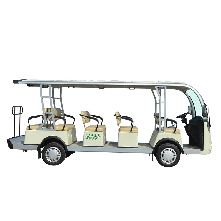 
High-efficiency electric car 14-seater 72V/7.5KW battery-powered sightseeing classic car 