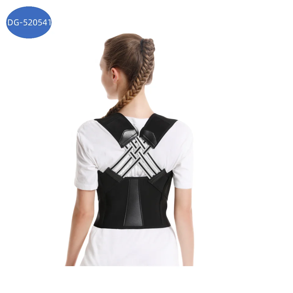 BDE Hot Selling Back Posture Corrector Tape for Back Support Shoulder straightener Adjustable Shoulder Back Brace for Hunchback