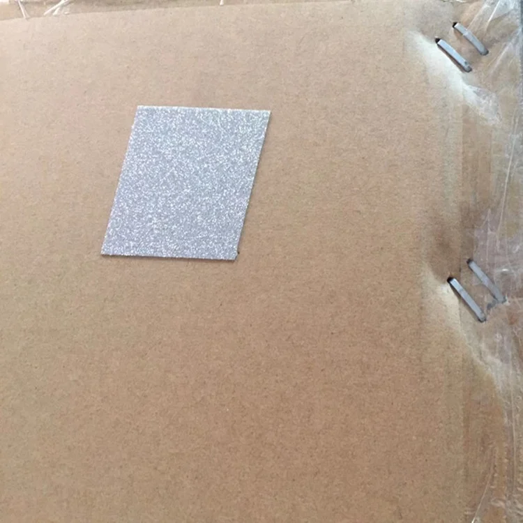 Sample Free Silver Glitter Adhesive Wallpaper Sticker