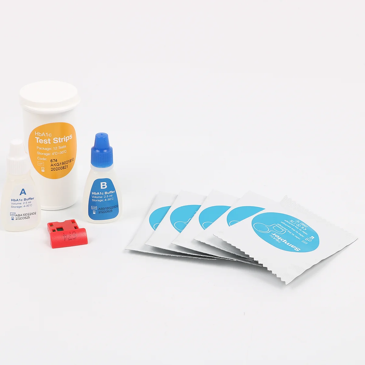 Hba1c & Blood Analyzer Hba1c Meter & Hemoglobin A1c Analyzer with A1c Test Kit