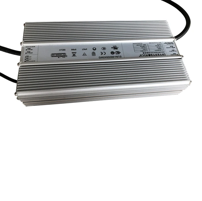 PWM Dimming High Efficiency Inventronics 680W LED Driver for high mast sports light etc.