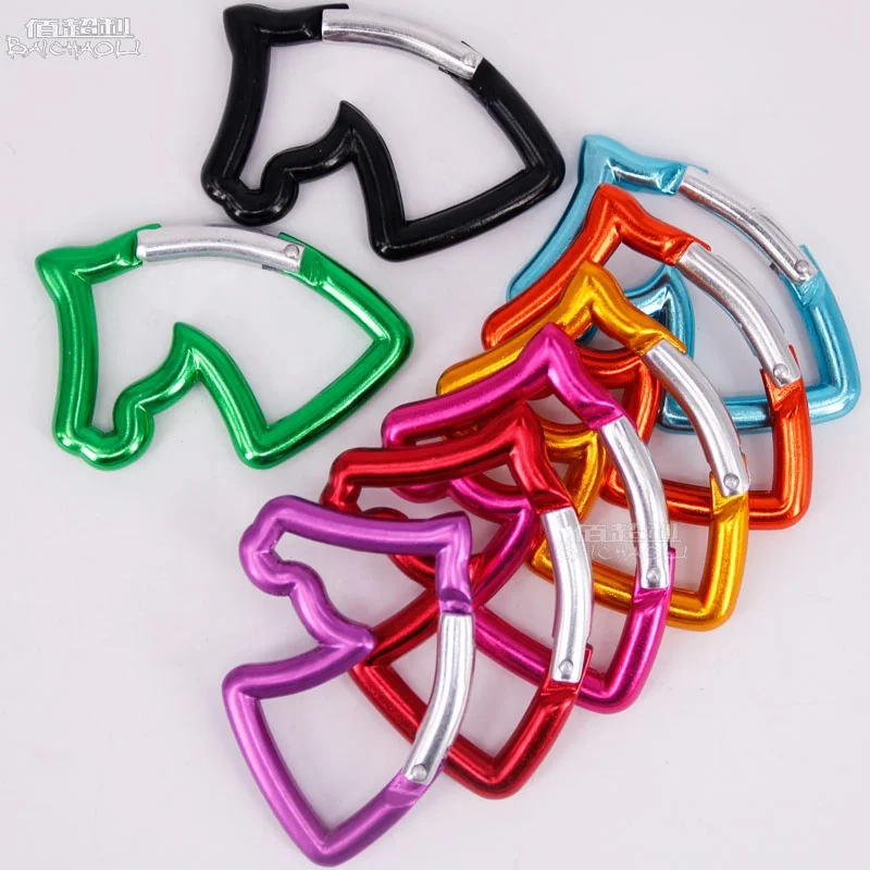 
BAICHAOLI horse aluminium alloy snap carabiner hooks 