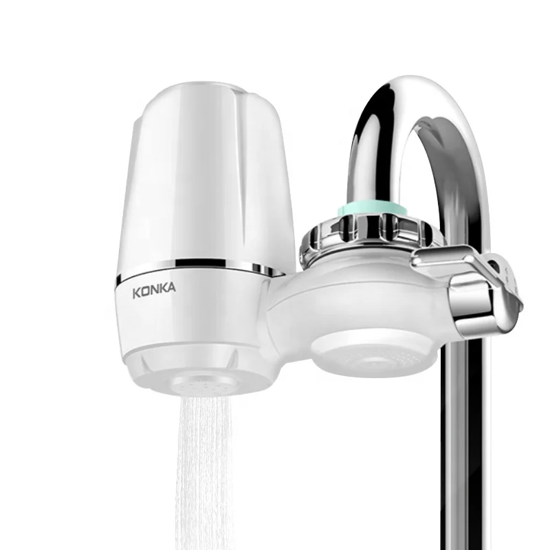 Hot Sale Home Use Easy Install ABS Water Filter System Water Treatment Filter with Ceramic Carbon Filter Cartridge