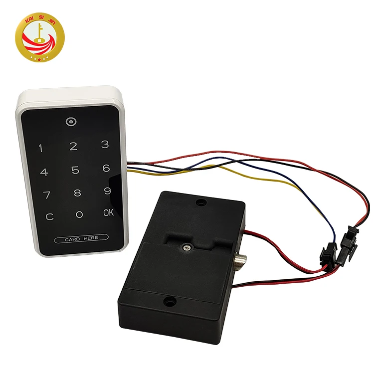 KSJ intelligent control Digital Password Keypad Locks smart rfid battery password cabinet locker lock