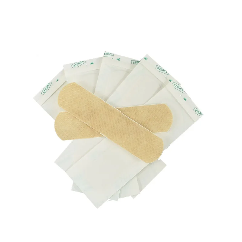 Big soft skin medical adhesive packaging plaster elastic non woven bandaid for wound care with ce