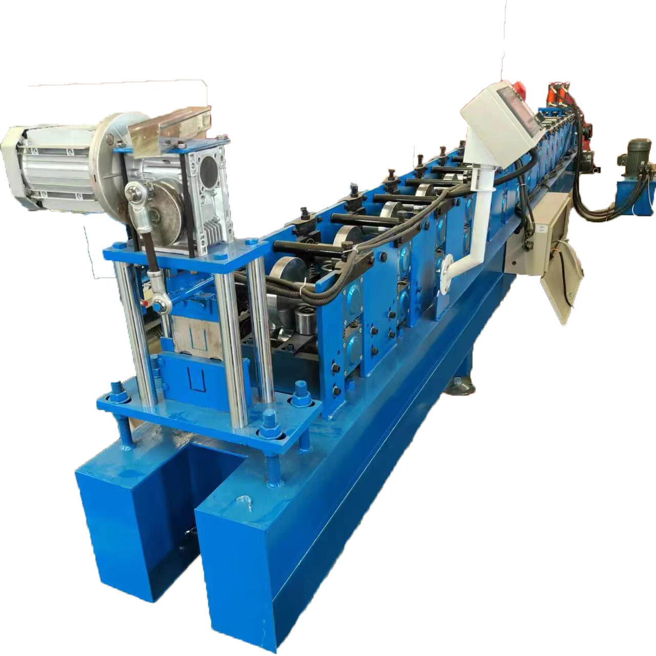 Tyrfm Full Automatic Metal Steel Din Rail Roll Forming Machine Omega Channel Making Machine