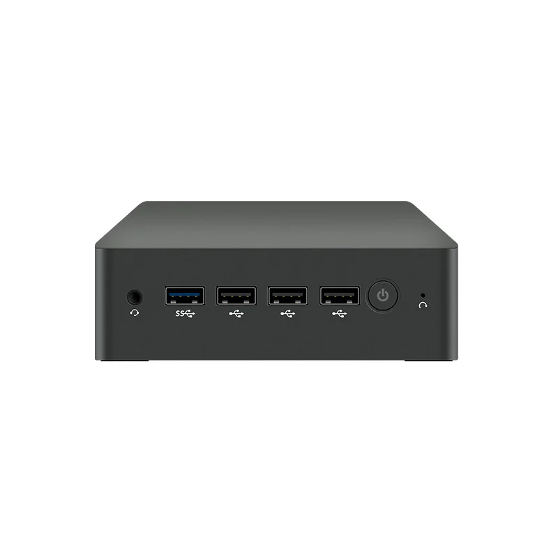 High Quality Low Energy Computer Minipc N100 8Gb Ram Ddr5 256G M.2 Ssd Dual Lan Win10 Win11 Linux Small Size Desktop Mini Pc