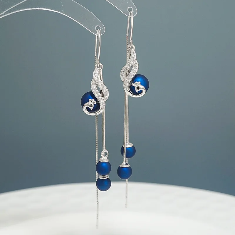 Женские серьги из серебра 925 пробы