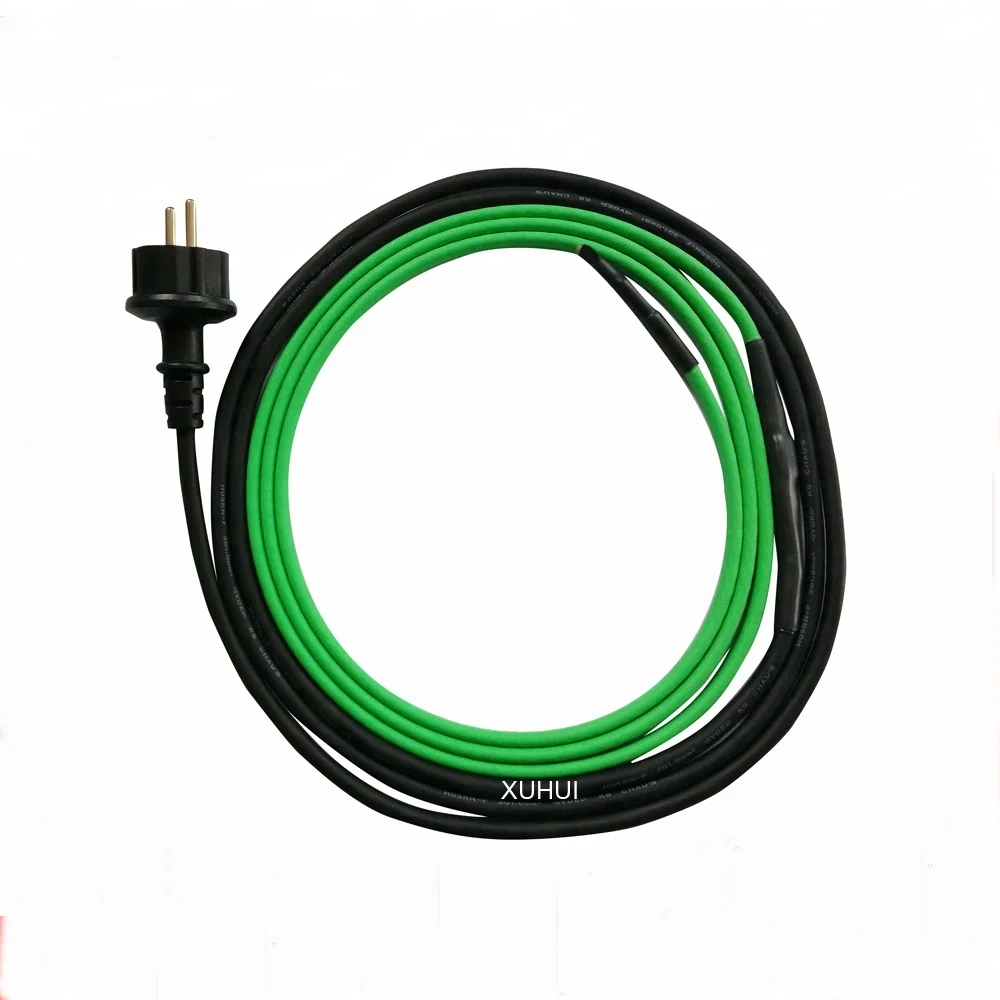 freeze-protection self-regulating heating cable in pipe