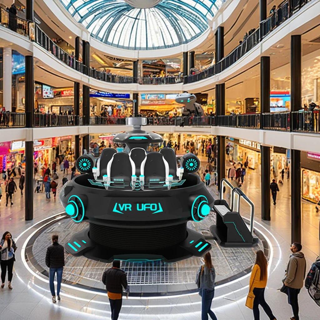 Стул для имитации полета 9D VR 360 домашний школьный 5 мест