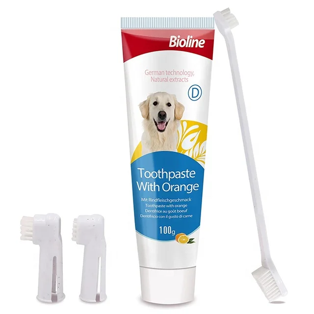 Wholesale Hot Selling Food Grade Fresh Breath Dog Dental Chew Pet Toothpaste
