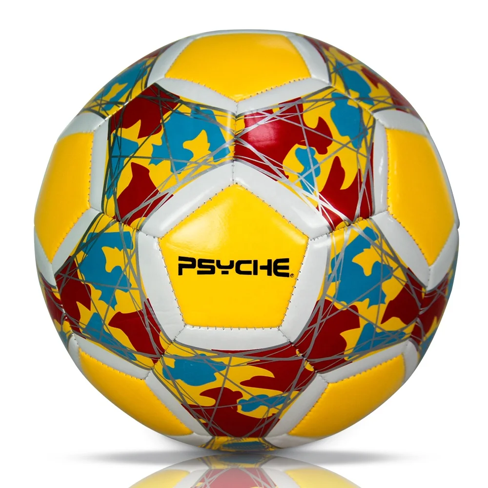 PSYCHE custom soccer ball glow in the dark soccer ball cheap soccer balls in bulk