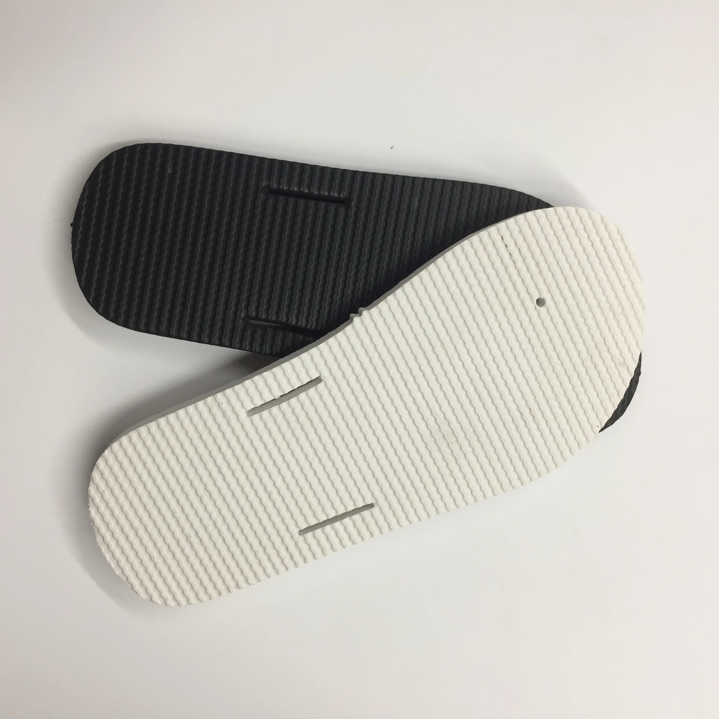 Light durable EVA sole material for slipper/flip flop making