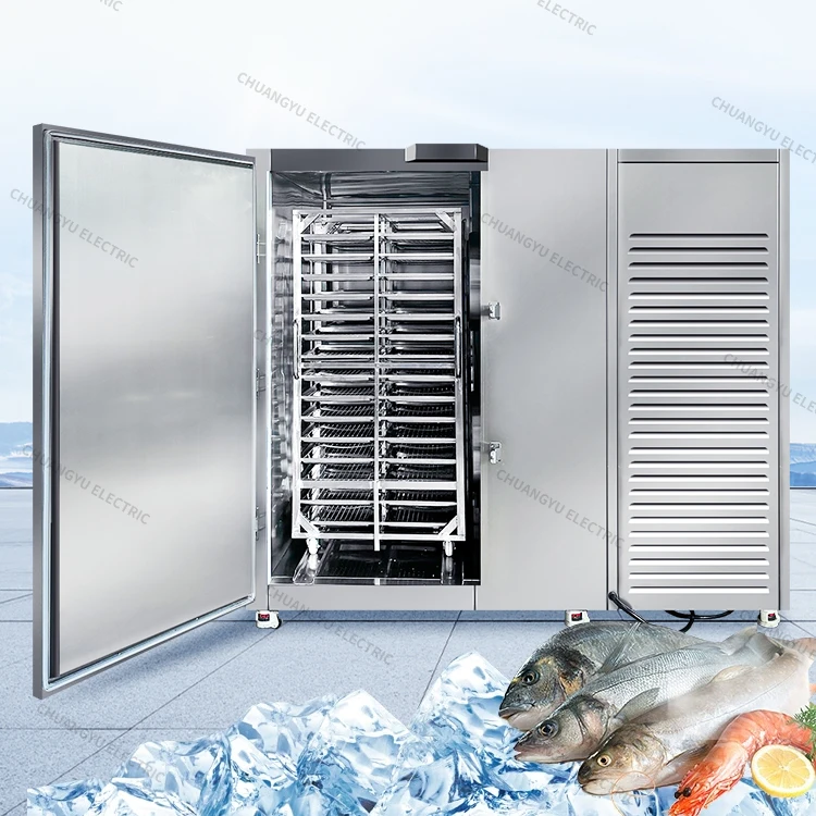 Factory wholesale price Convenience Store Stainless Steel 304 Blast Quick Freezer Machine For Food Sale